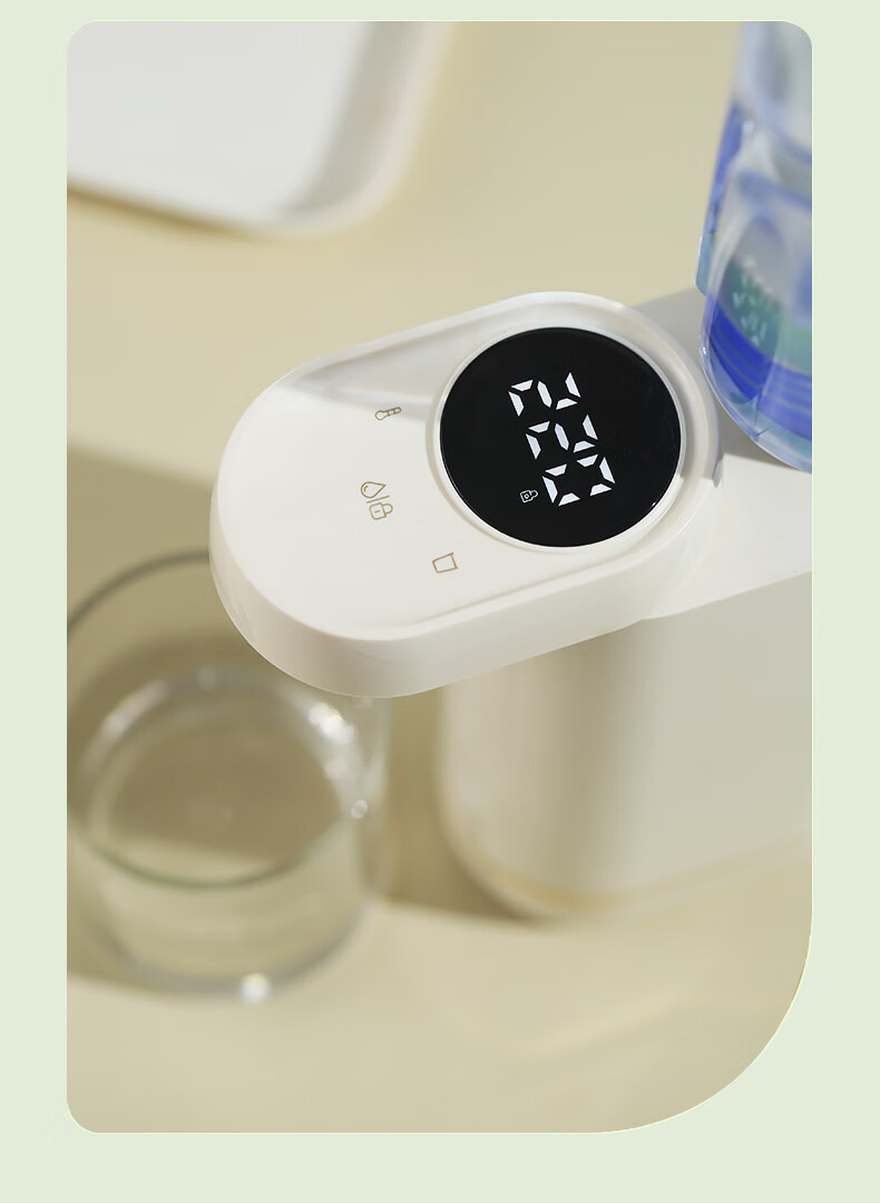 BGYAbogeya Popular Portable Hot Water Dispenser, Lightweight And Compact, 7 Temperature Settings, 8 Cup Capacity, 3rd Generation Large Screen Model 003 9