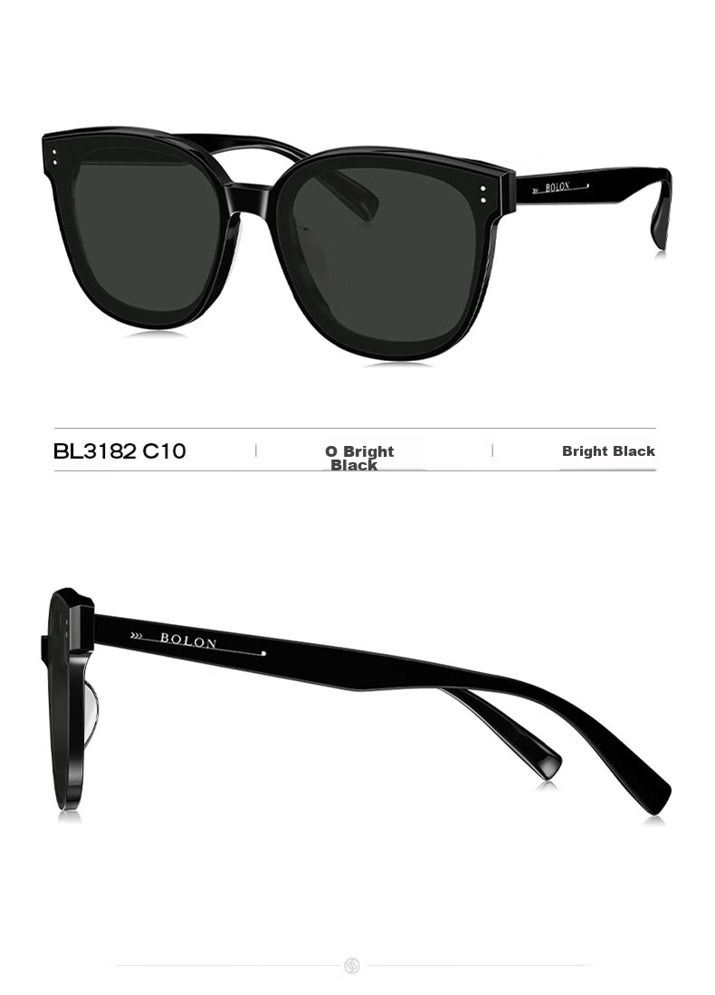 BOLON Sunglasses, Yang Zi's Style, Versatile Sunglasses for Women, UV Protection, Outdoor Driving Sunglasses, BL3082A10 14