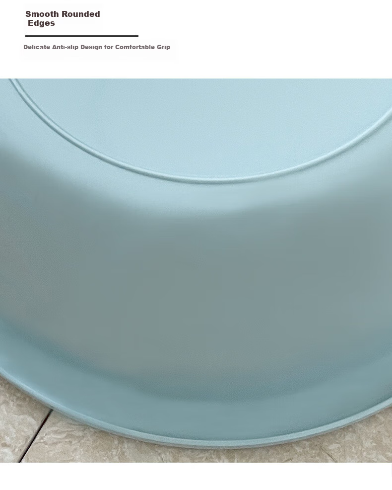 Fuaijia Face Basin, 36cm Thick, 2 Pieces, Vegetable Washing Basin, Student Plastic Basin, Foot Washing Basin, Foot Soaking Basin, Hand Washing Basin, Laundry Basi 13