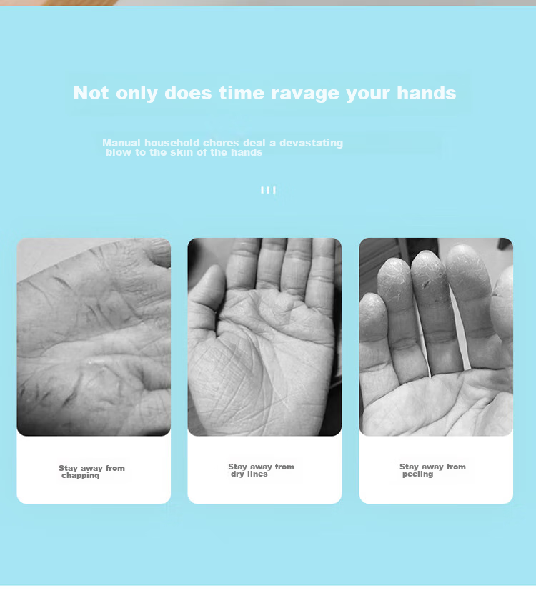 MARYYA Household Gloves, 1 Pair, Large Size, 30cm Extended, Thickened, Durable, Waterproof, Non-Slip, Latex Leather, for Dishwashing And Kitchen Cleaning 2