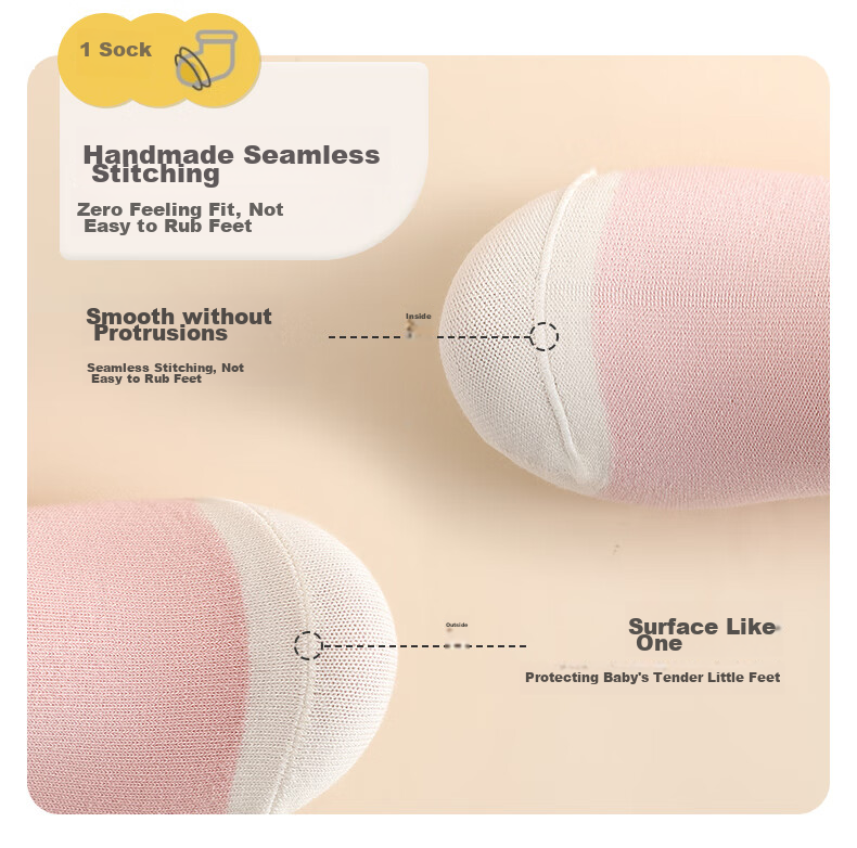 LangSha Children's Socks, Girls' Spring Autumn Winter Long Socks, Comfortable Sweat-Absorbing Breathable, for Older Children, Cute Sports Girls' Cotton Socks 8