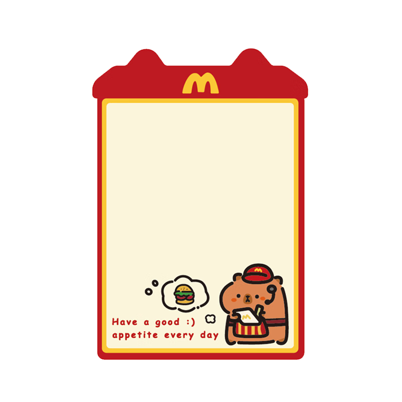 Youxueku Refrigerator Message Board, Soft Silicone Magnetic Sticker Decorative Message Board, Vertical M Capybara Style, 25*35cm, Free Accessories Included, Mid-Autumn Festival Gift
