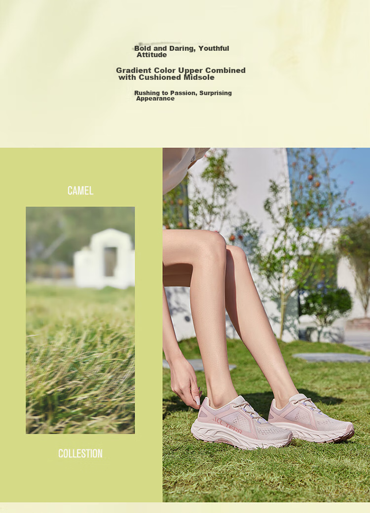 CAMEL [Yunying] Summer Outdoor Breathable Trail Running Shoes for Men And Women, Casual Sports Running Footwear 7
