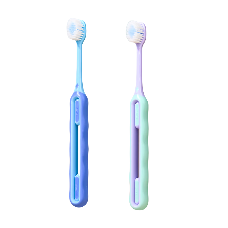 BRUSHING BEAR Children's Super Speed Toothbrush for Ages 3-6 Soft Bristles for Milk Teeth, Baby And Toddler Teething Period, Suitable for Boys And Girls, Two-Pack