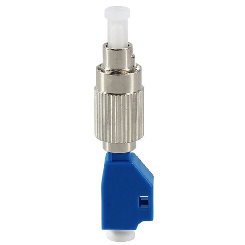 CommKing Fiber Optic Adapter FC Male-LC Female/UPC Fiber Optic Patch Cable Pigtail Adapter Male-Female Coupler Flange CKAD-2M3F 2