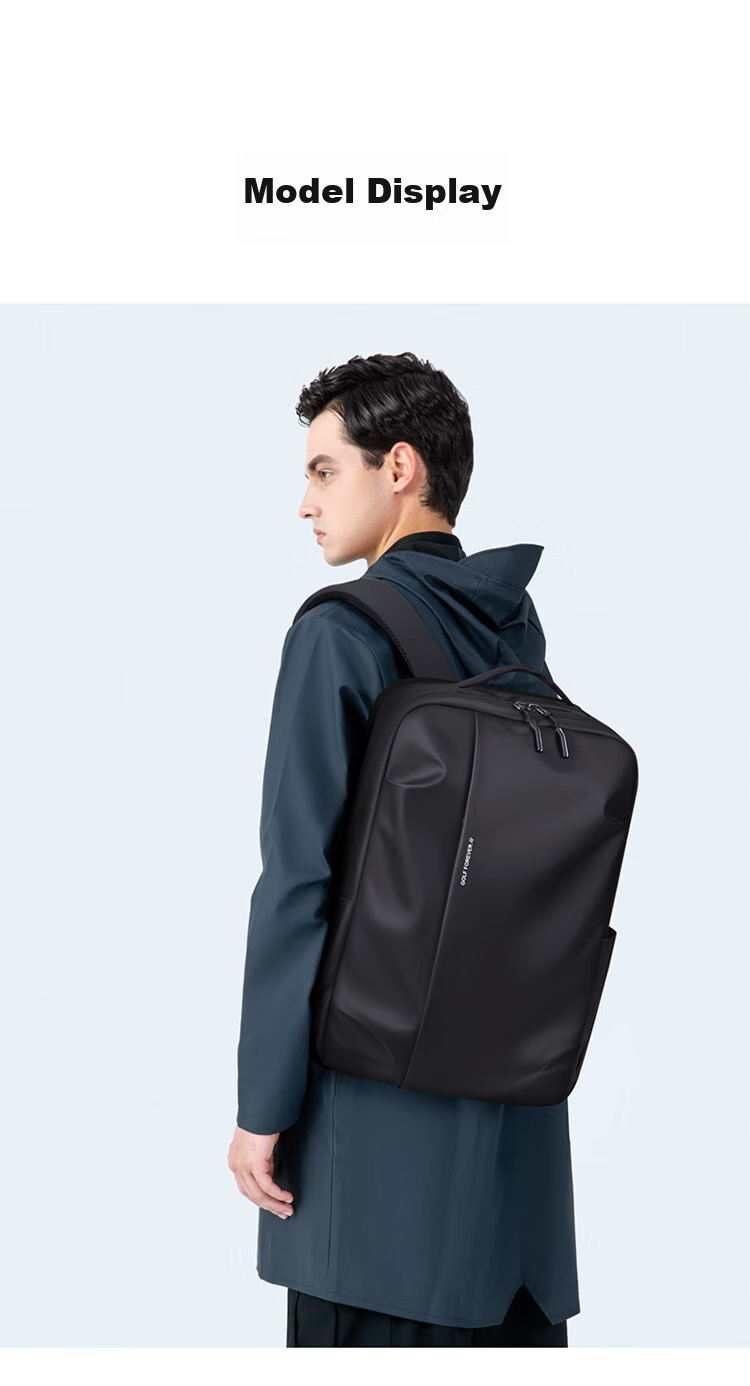 GOLF Backpack for Men, Travel Backpack, 15.6/16 Inch Laptop Bag, Student Schoolbag with Multiple Compartments, Business Commute Bag 12