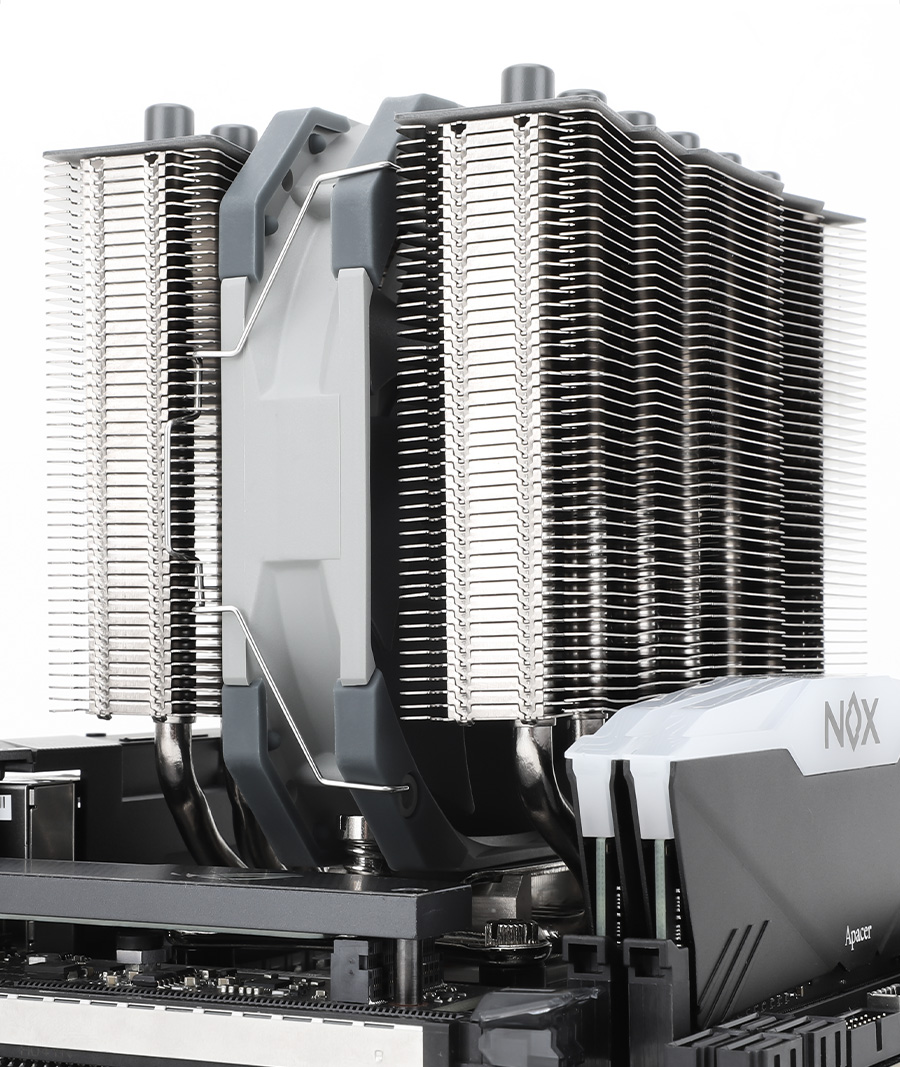 Thermalright SILVER SOUL 135 CPU Air Cooler with Dual Tower, AGHP6 Heat Pipes, Fully Electroplated, Soldered Metal Top Cover, Double-Sided Thermal Paste, SS135 9