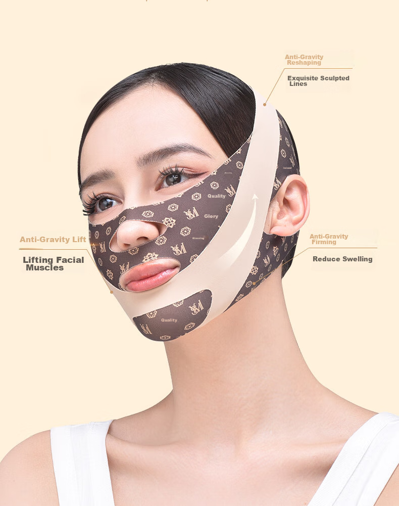 YSMI Sleep Mask, Face Lifting And Firming Device, V-Face Slimming Bandage, Goddess Day Gift 13