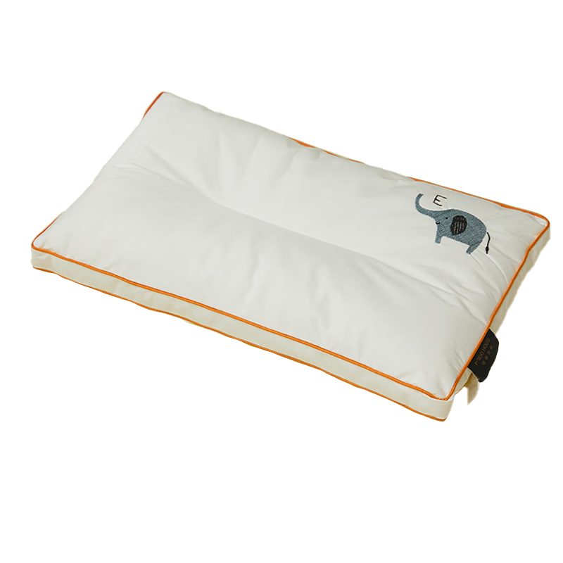 MIDO HOUSE Children's Pillow for Ages 6-12, Class A for Ages 3-6, Student Small Pillow, Low Profile, Duduxiang, 30*50*3cm