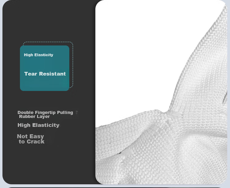 Xinyuechanghui Work Gloves, Thick Cotton Yarn Gloves, Non-Slip Wear-Resistant Construction Site Work Protective White Gloves B11409, Jingcang Express Delivery | 660 Fleece-Lined Polyester 24 Pairs 11