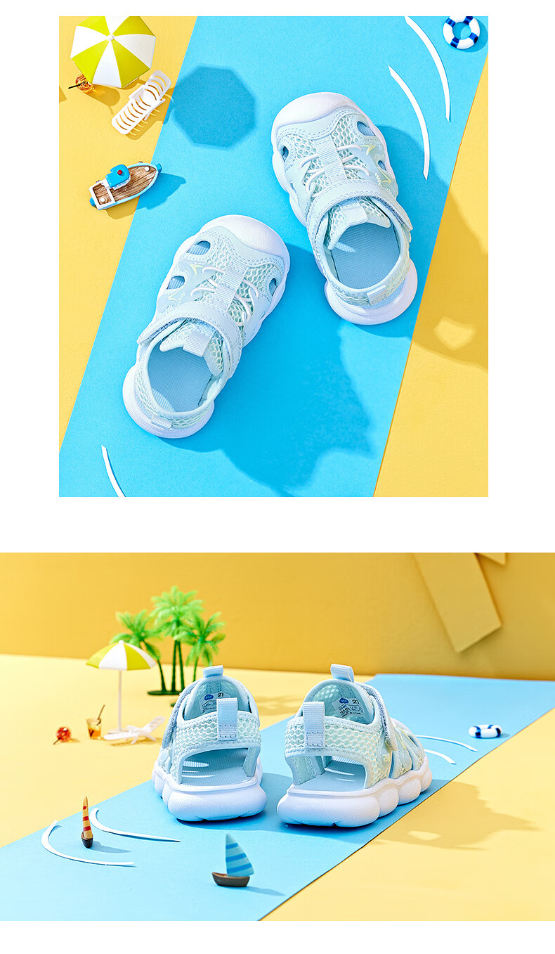 361° Baby Sandals, Size 26, Summer, for Boys And Girls, Toddler Soft Elastic Children's Sports Foot Protection Closed-Toe Beach Sandals, Purple, Size 24 7