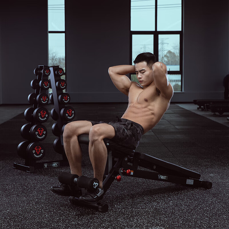 FANATICS Multifunctional Dumbbell Bench Adjustable Weight Bench Home Sit-up Fitness Chair Fly Bird Bench FB-150