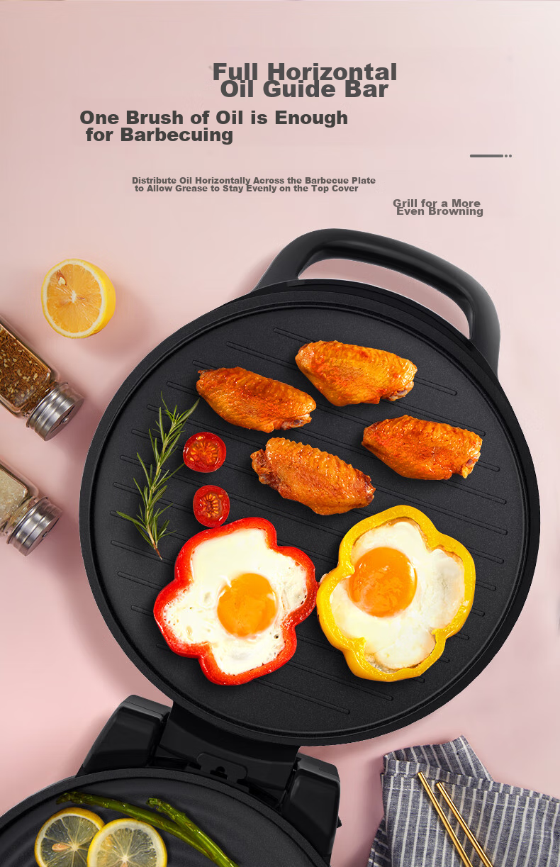 Midea Electric Griddle, 34-Inch Large Size, 1500W Fast Heating, Non-Stick Coating, Baking Tray, Breakfast Maker, Multi-Functional Grill And Roaster, MC-JHN34Q (JKC3423) [ZMD Peace of Mind Series] 8