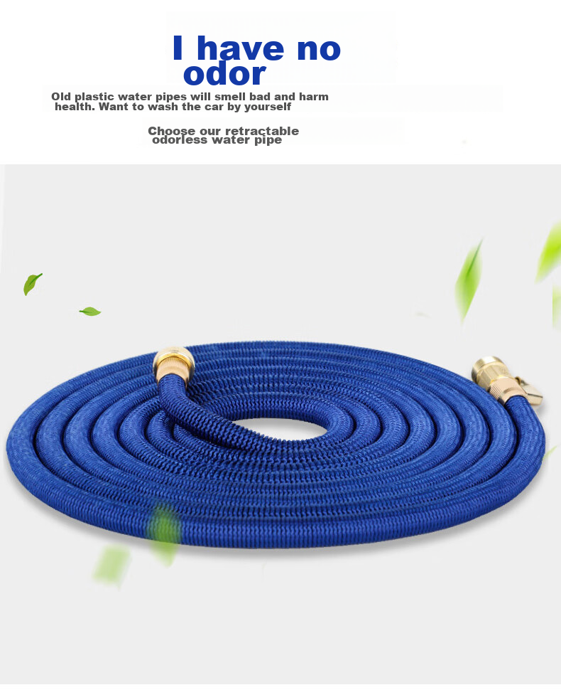 Yueye Car Wash Water Gun Hose, High-Pressure Water Gun Hose, Household Car Water Gun Extendable Hose, Cleaning Tool, 37 Meters 10