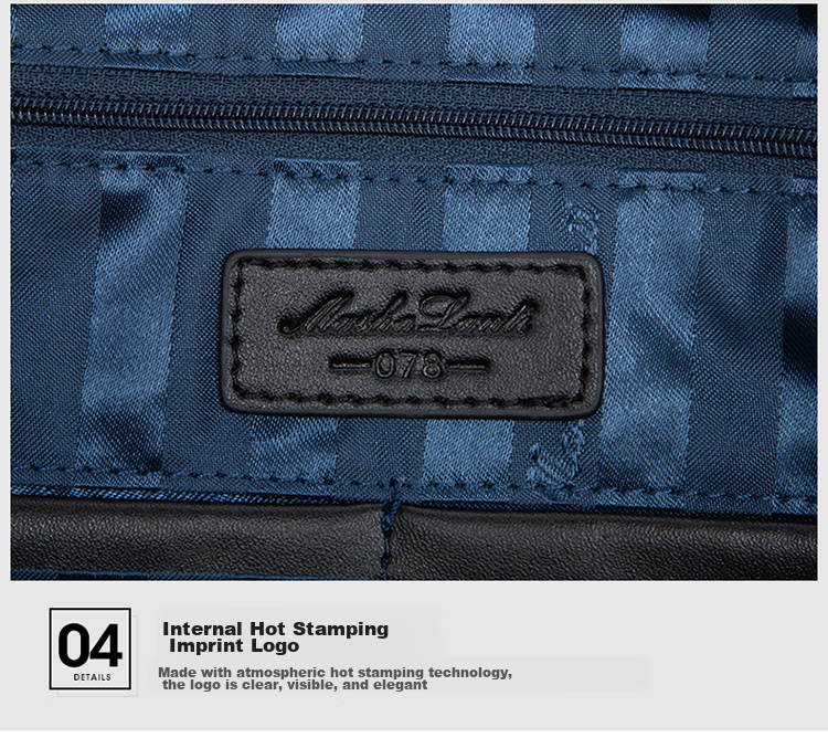 MashaLanti Men's Business Briefcase, Large Capacity Office Handheld Laptop Bag, High-End Practical Father's Day Gift 20