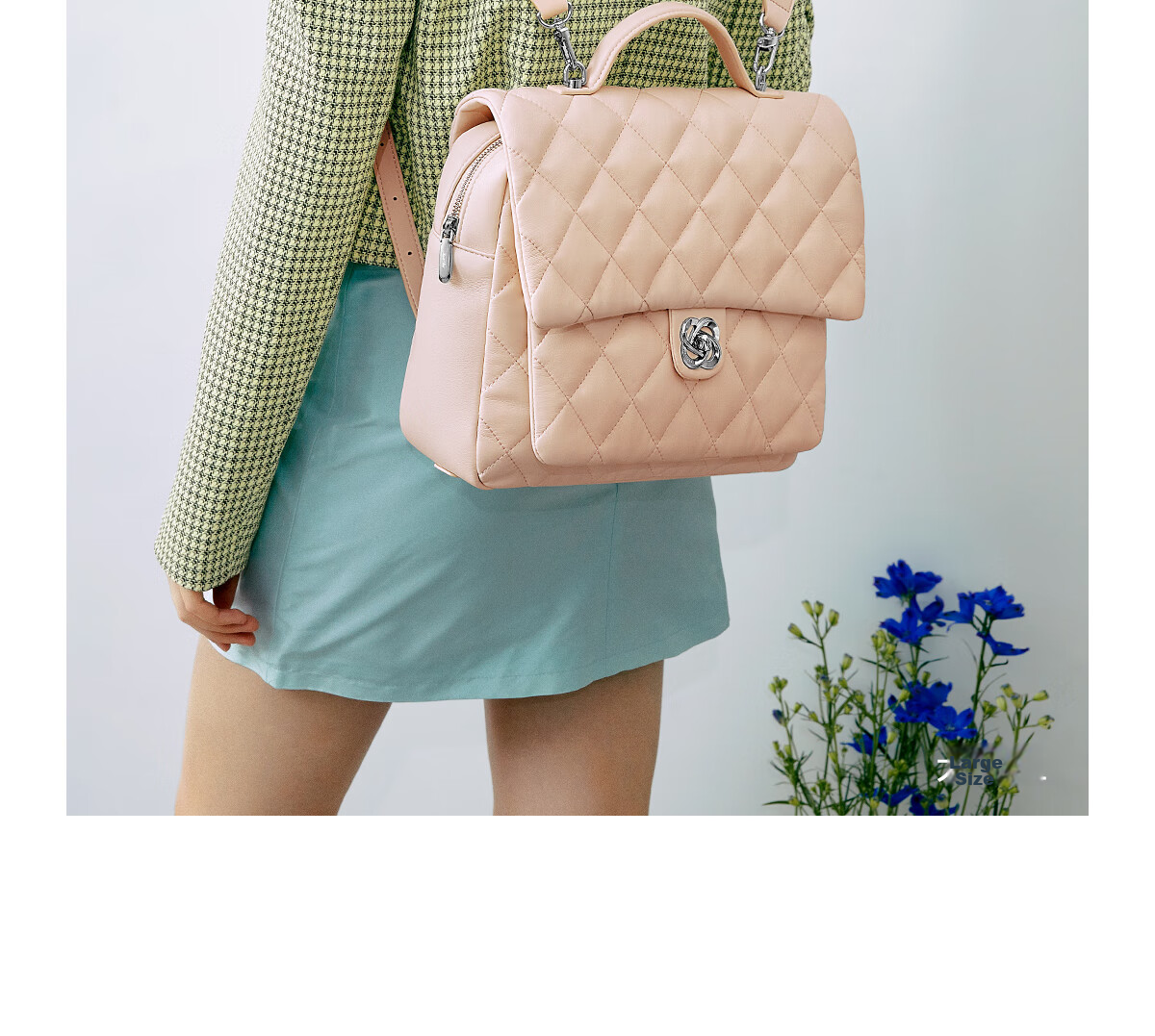 JUST STAR Zhang Yuxi's Same Style Backpack for Women, 2026 New Light Luxury Lightweight Travel Backpack, School Bag, Birthday Gift 27