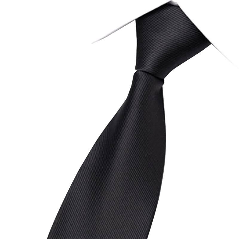 GLO-STORY Hand-Tied Tie, 8cm, Mid-Autumn Festival Gift, Men's Business Formal Wear, Trendy Gift Box Set, Black (Hand-Tied Style)