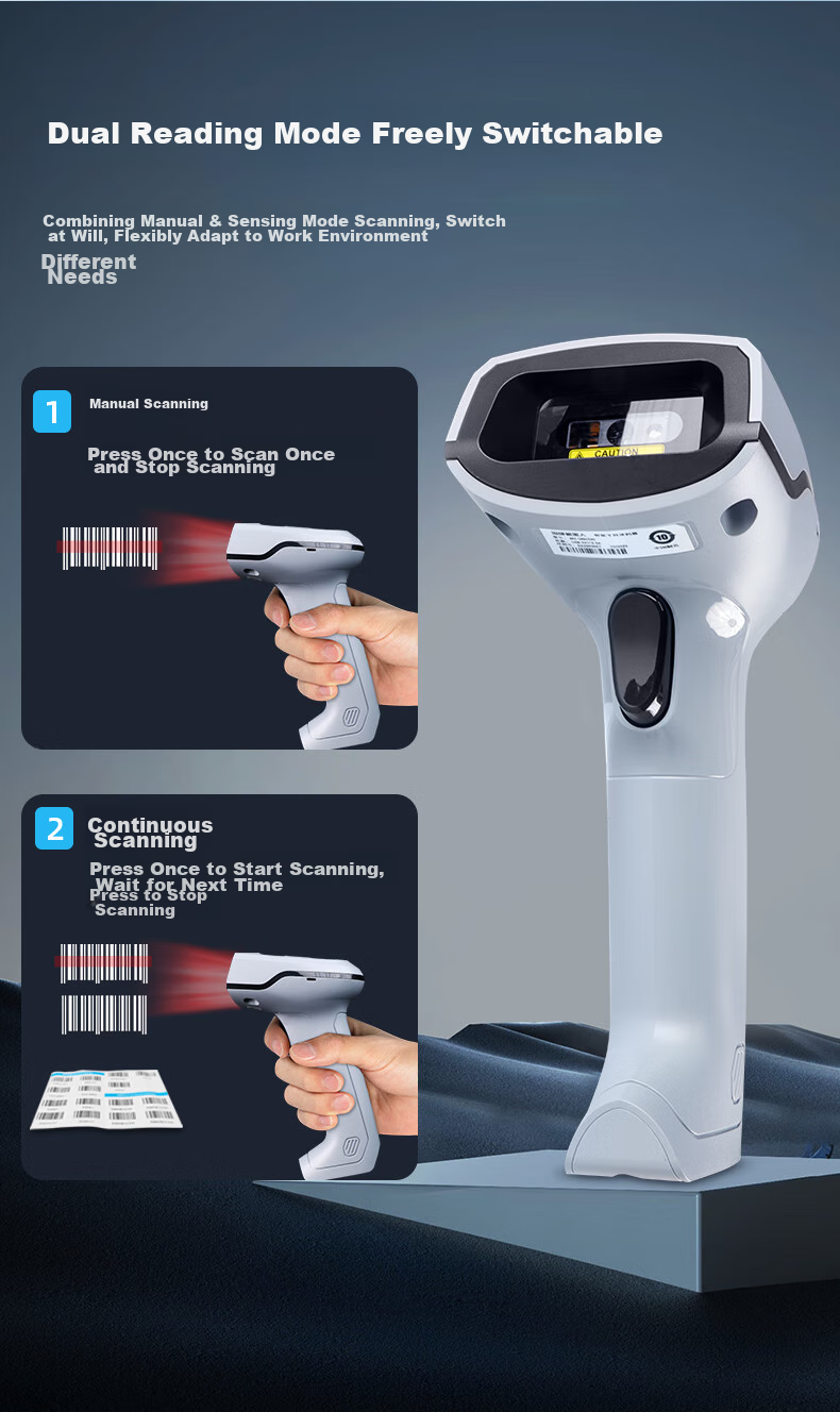 Haikangwei Shijiren MV-ORH330 Barcode Scanner, 1D/2D Barcode, for Express Delivery, Supermarket Checkout, Warehouse, Barcode for Pharmaceutical Traceability, General-Purpose Barcode Scanner Gu 11