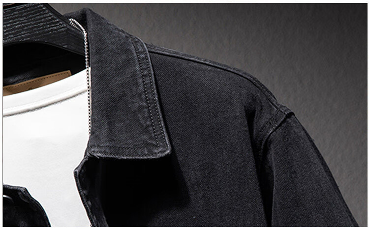 Zengzhi [Spring And Autumn New Style] 2026 Men's Denim Jacket, Men's Outerwear, Workwear Jacket, Cardigan, Denim Coat 9
