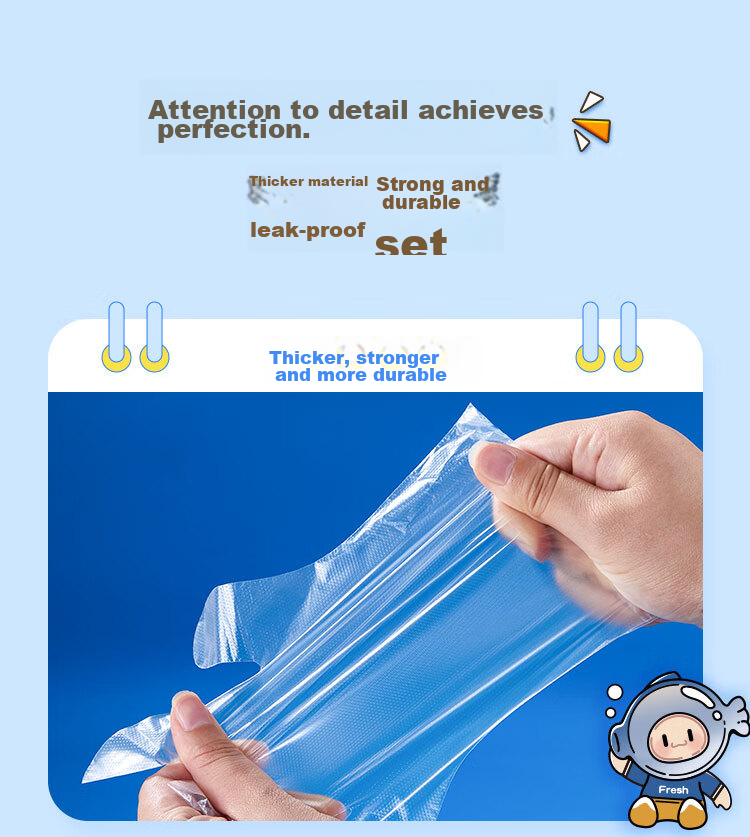 SHUANG YU Children's Disposable Gloves [200 Thick], Pull-Out Style, PE Material, Hygienic Food Plastic Gloves 7