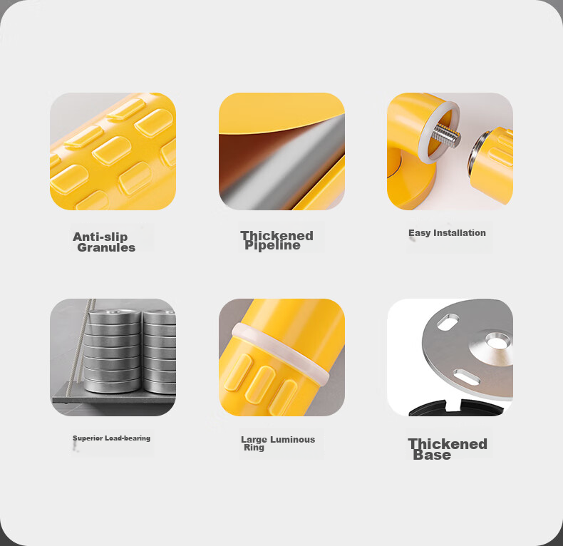 Meiruide Bathroom Handrail, Elderly Fall Prevention Assist Handle, Toilet Support Rail, Anti-Slip Handle for Hallway, 38cm 5