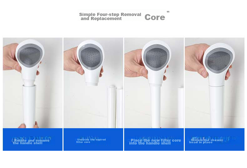 PHILIPS Household Shower Head Original Filter WP3926/03 (Compatible with Bathroom Shower Heads WP3855/WP3858/WP3859) 9