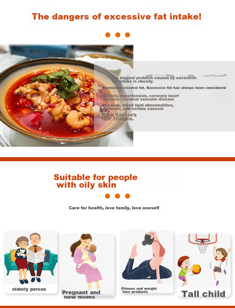 Shihua Food Oil-Absorbing Paper, Soup Strainer Oil Remover Baking Paper Filter Oil Film 100 Sheets Round Style SH-6284 3