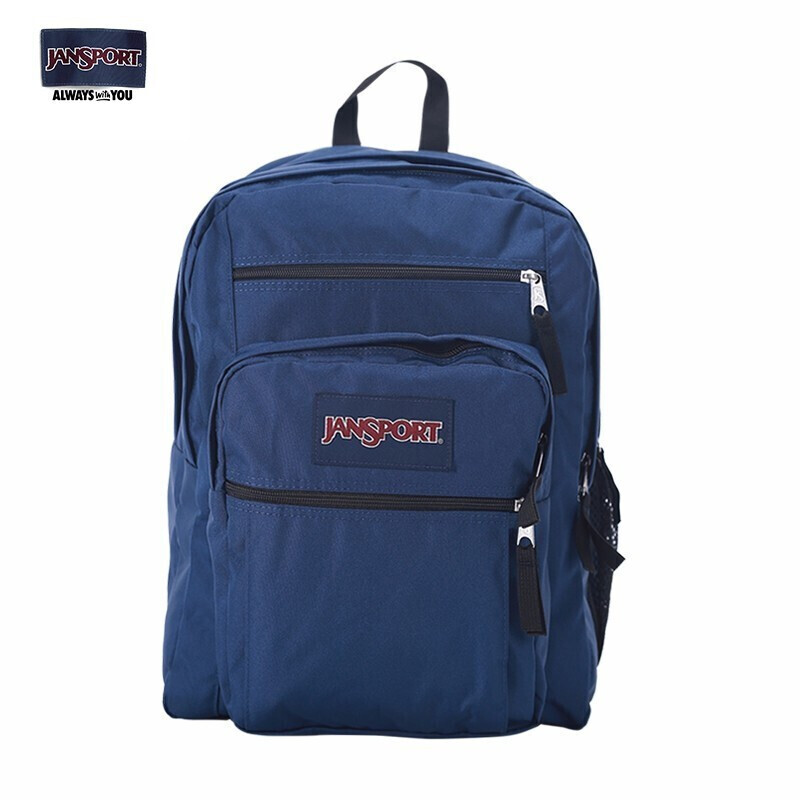 JANSPORT Jiesi'bao Backpack, Laptop Bag for Men And Women, School Bag for College Students, 47JK003, Navy Blue