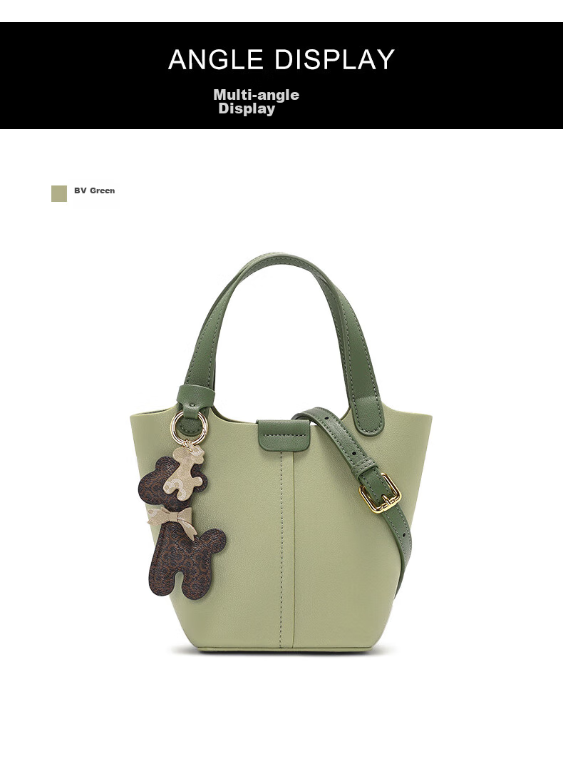 CASSILE Women's Handbag, Bucket Bag, Handheld Vegetable Basket, Light Luxury Tote Bag, Crossbody Bag, 520 Gift for Wife 23