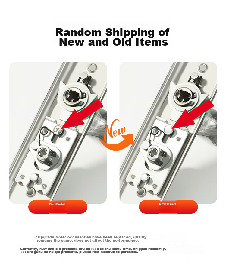 Fly.Globe Interior Door Lock Single Latch Stainless Steel Model B Grade Self-Installation Universal Door Lock FQ-AE86 5