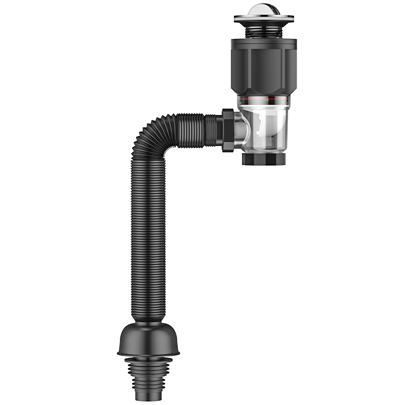 Muvi Sink Drain Pipe Set, Washbasin Drainage Device, Drain Stopper, Bathroom Cabinet Sink Odor Prevention Drainage Pipe