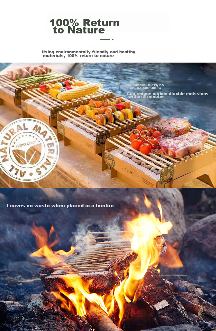 Suncojia BBQ Grill Charcoal and Electric Dual-Use Stove Hot Pot Tea Stove Lamb Skewer Grill Wood Charcoal Frying Grill 304 Stainless Steel Grilling Net 6