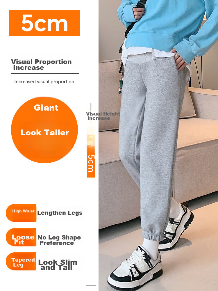 JOYNCLEON Maternity Pants Spring Autumn Outdoor Petite Sports Casual Jogger Sweatpants Maternity Gray XL Jyk80749 2
