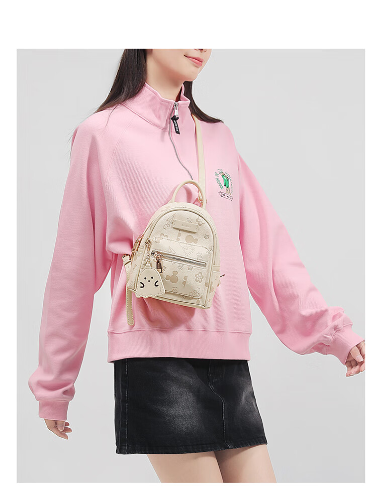 AILUXI Early Autumn Travel Mini Backpack, Niche Bag for Women, Students, Commuters, Small Lightweight Birthday Gift 18
