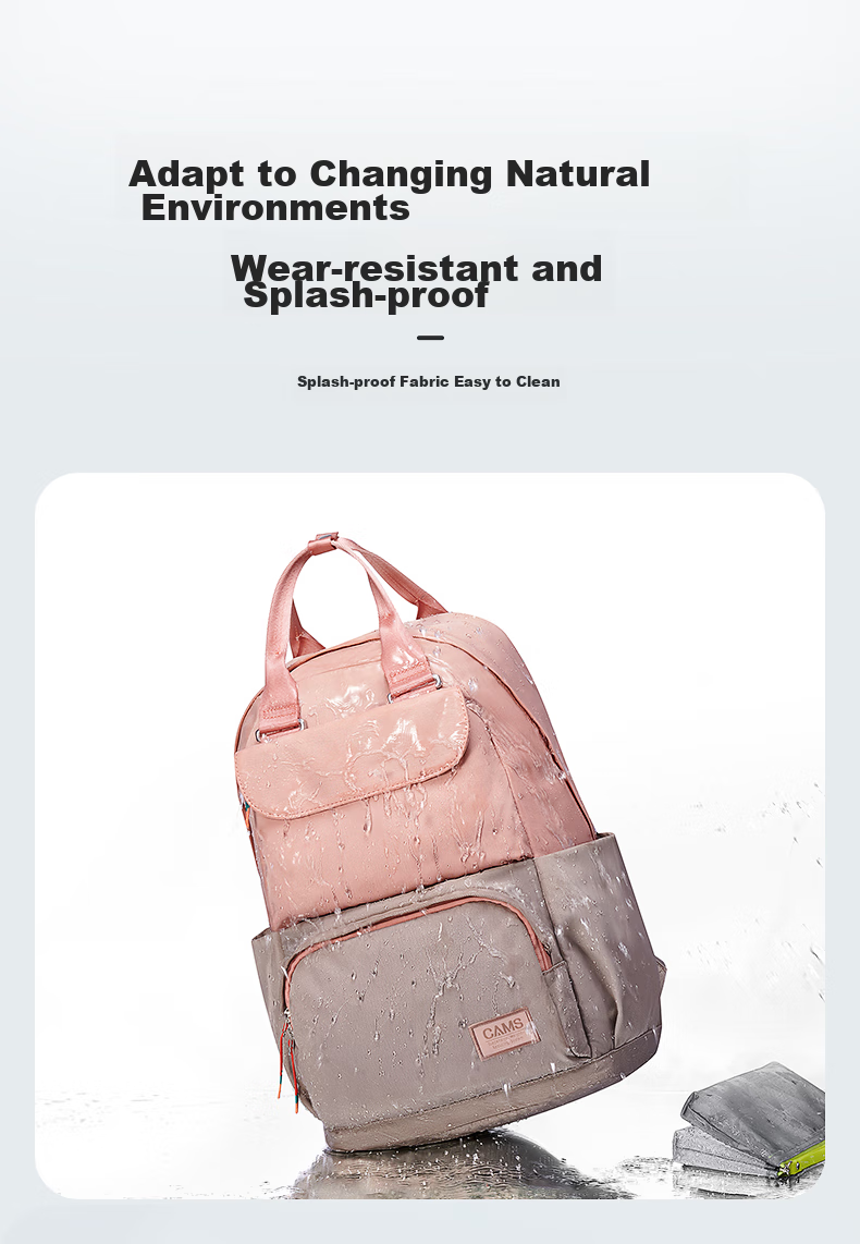 CAMS Floating Weight Reduction Fashion Backpack for Women, Casual Shoulder Bag, Macaron Spring And Summer X03606 12