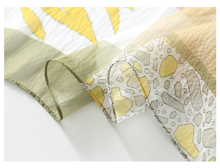 Shanghaigushi Silk Scarf for Women, 100% Mulberry Silk, Spring And Summer Scarf, Gift Box, Mid-Autumn Festival Gift 10