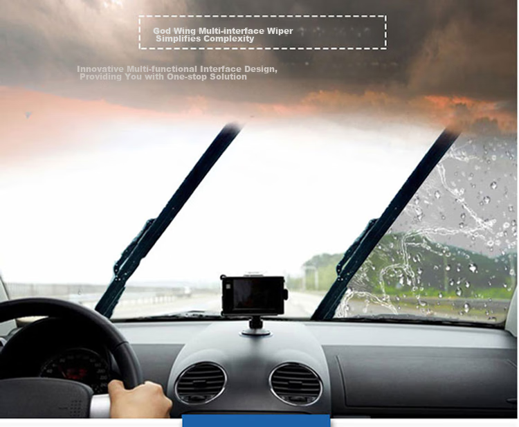 BOSCH Shenyi Six-In Windshield Wiper, 19 Inches Single Pack (Multi-Functional Interface, Consult Customer Service for Vehicle Models) 1