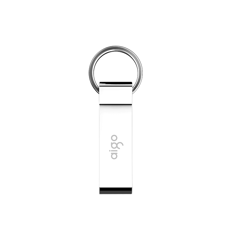 Aigo 32GB USB2.0 Flash Drive, Metal U-Disk, Computer Office Study USB Drive