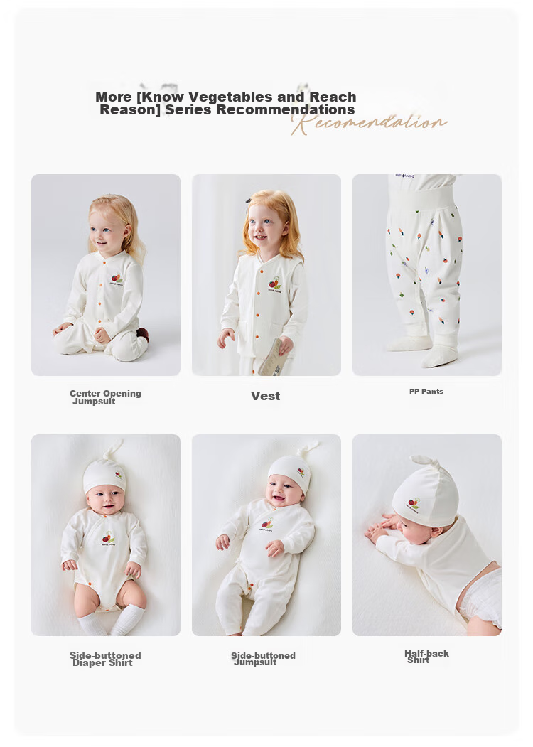Babylove [Anxinrou] Baby Romper, Spring And Autumn Pure Cotton Infant Clothing, Triangle Onesie, Baby Bodysuit, Home Wear 13