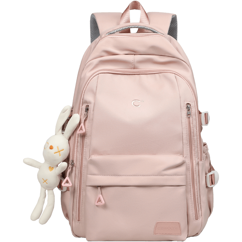 C.BANNER Student Backpack for Women with Spine Protection, Lightweight Design, Stylish Appearance, Large Capacity, Travel Bag, Laptop Bag from High-End Brand