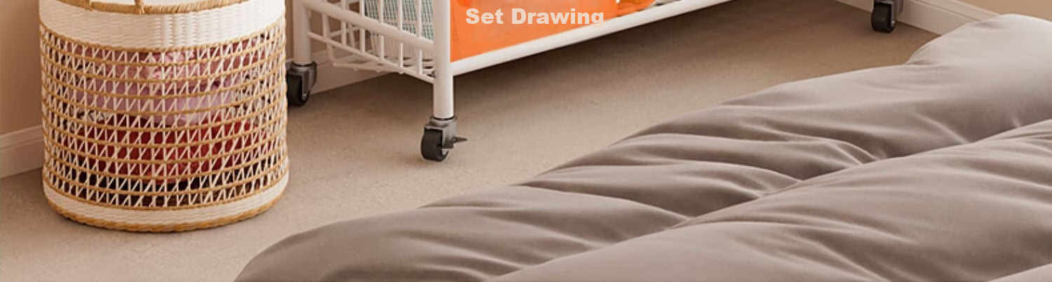 Milin Bookshelf Picture Book Rack Toy Storage Shelf Multi-layer Floor-standing Storage Rack Four Layers with Wheels 6