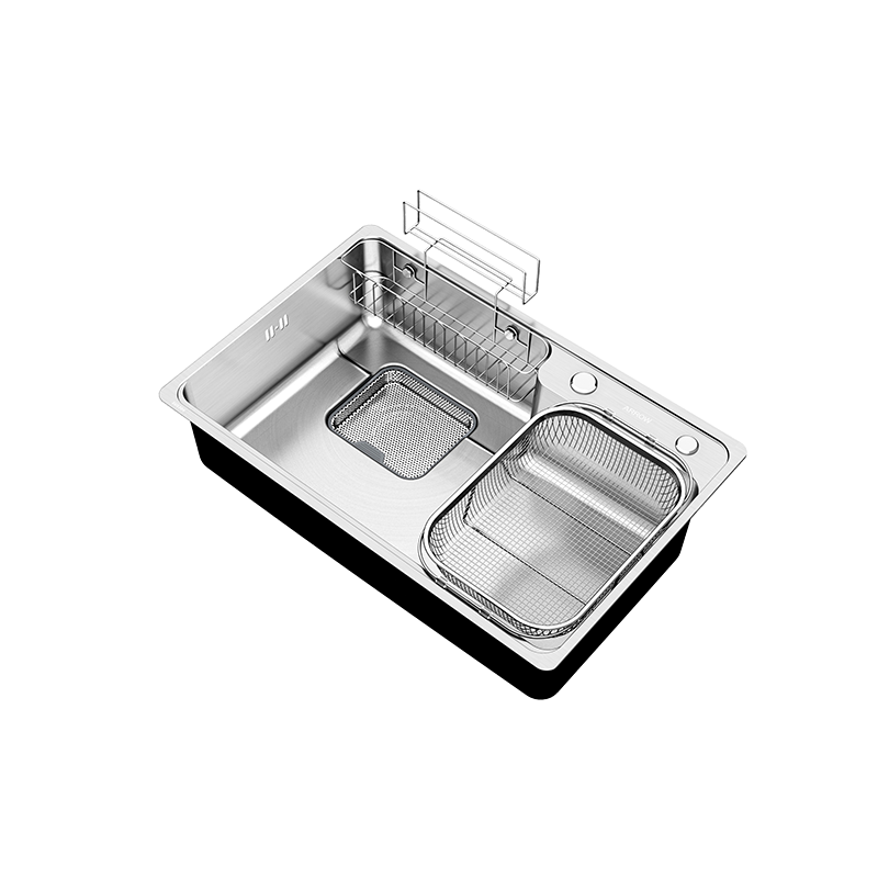 ARROW 304 Stainless Steel, Uncoated Sink, Large Single Basin, Sump Drainage, Japanese-Style, for Small Apartments, Vegetable Washing Basin [Renovation Subsidy 15%]