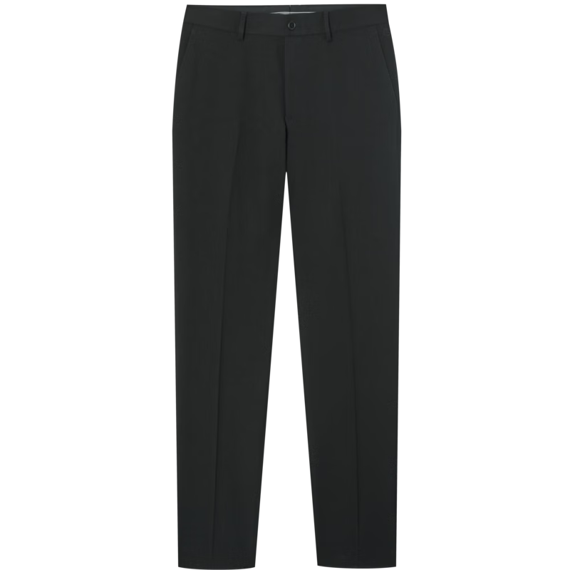 Goldlion Thermal Autumn Winter Warm Slim Fit Business Formal Trousers Men's Dark Blue 34