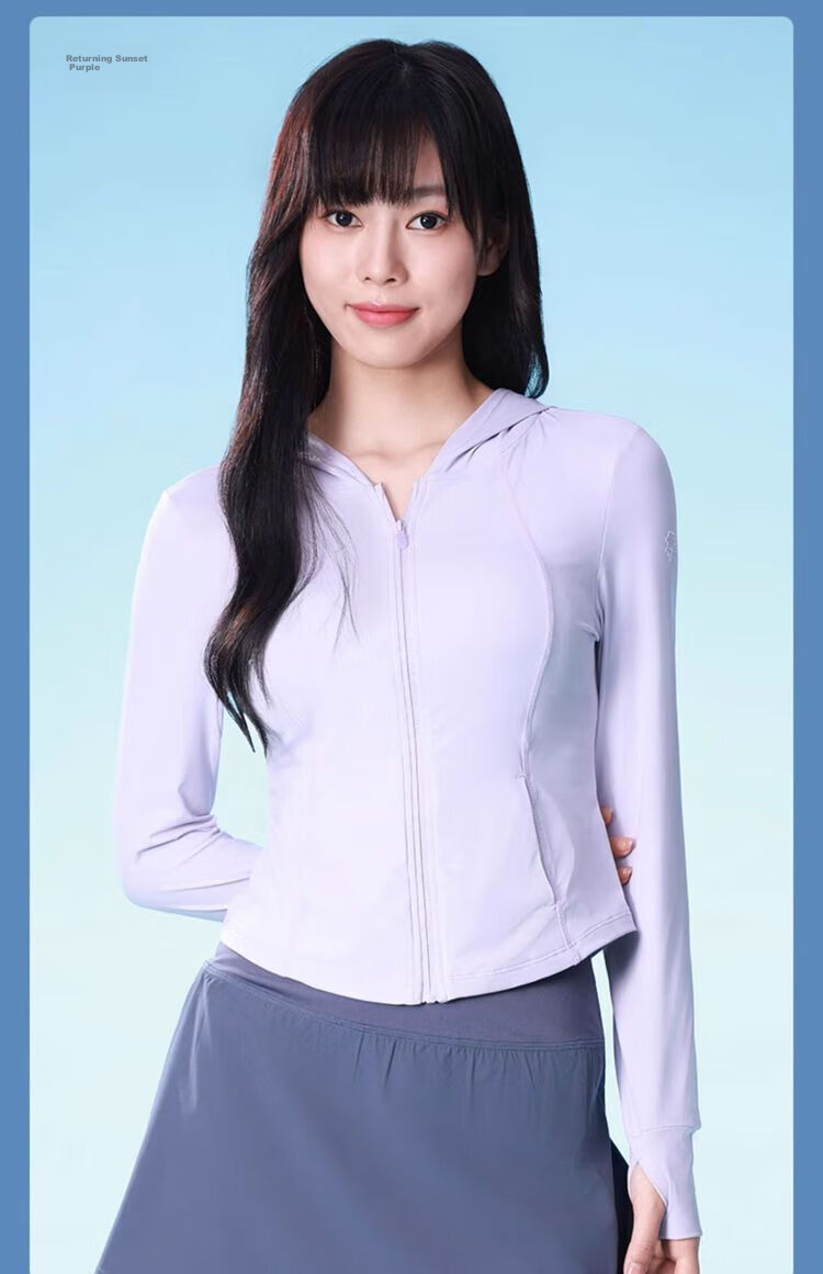 CAMEL [Camellia Series] Sun Protection Clothing, Slim Fit, Spring And Summer UV-Resistant, Cool-Feeling Quick-Dry Sun Protection Garment for Women, A24BA6K162 22