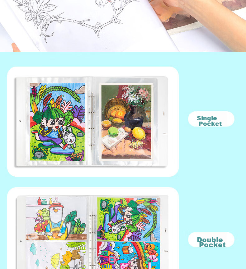 Deli A3 Certificate Collection Album, Large Honor Certificate Folder, Elementary School Student Children's Red PQ909-T 6