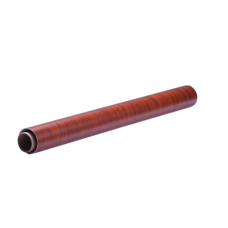 Qinghua Wood Grain Sticker Furniture Film Dark Red Wood 60*300cm Cabinet Table Dresser Renovation Sticker Color-Changing Film