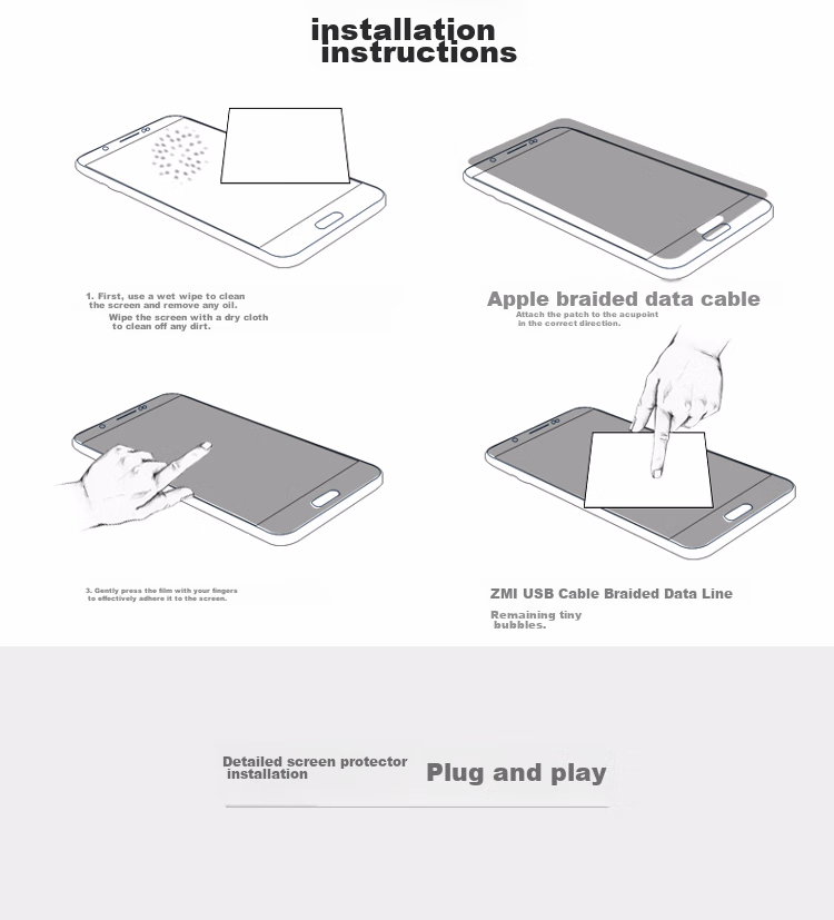 ESCASE [Compensation for Defective Products] Huawei Nova 5/5 Pro Tempered Glass Screen Protector, Phone Protective Film, Non-Full Screen Glass, High-Definition Clear Protective Front Film, HD No White Edge 11