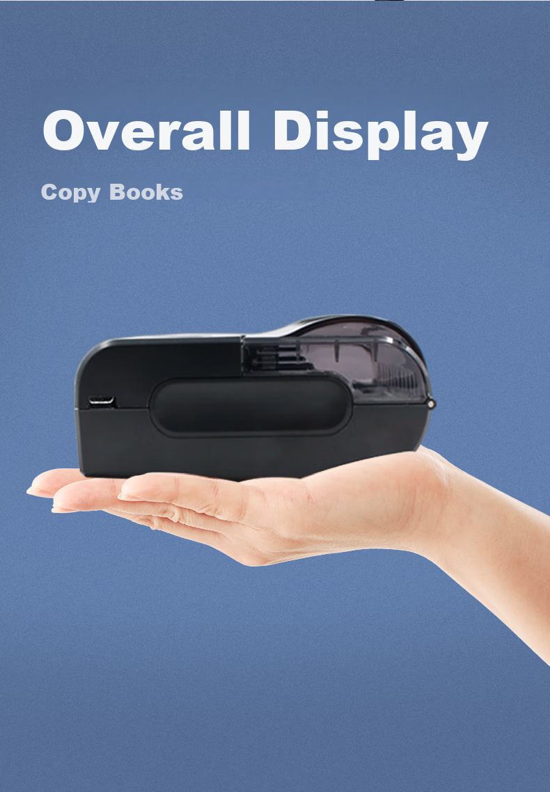 Youku Portable Receipt Printer, Meituan Takeout Delivery Ticket Scale Bill Thermal Printer, 58mm Receipt Machine 6