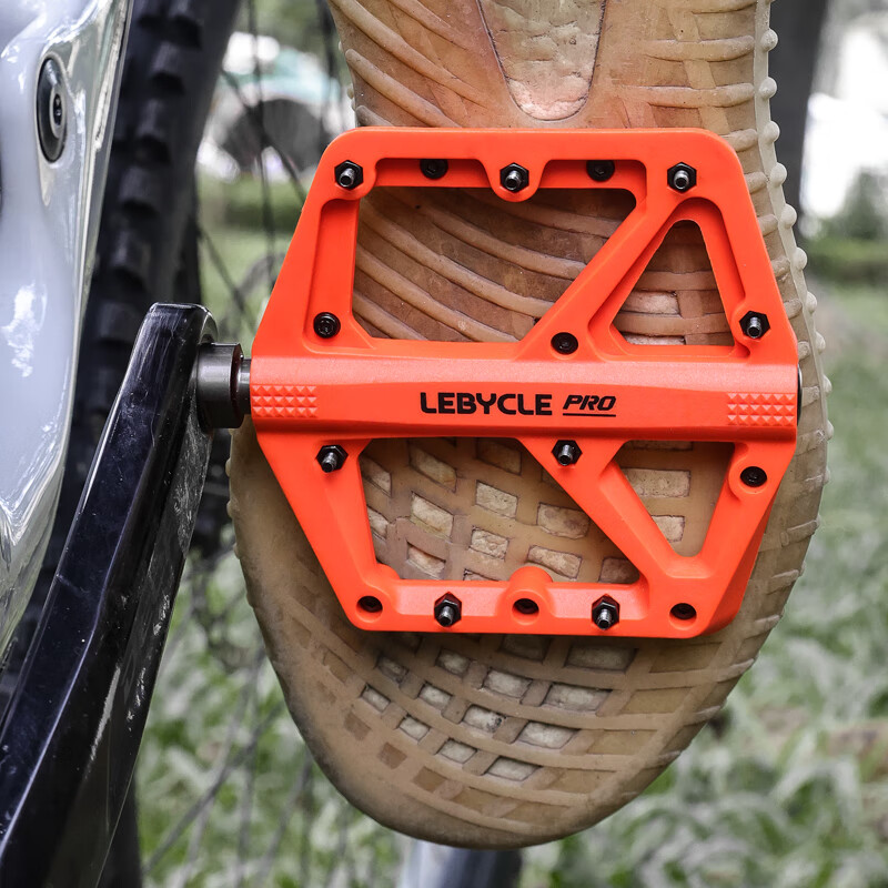 LEBYCLE Bicycle Pedals, Nylon Mountain And Road Bike Foot Pedals, Universal Pedal Set, Sanpei Lin Pedals, Ultra-Light Foot Pedals