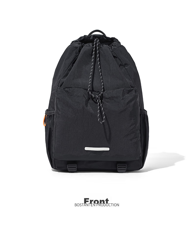 BOSTANTEN Men's Lightweight Drawstring Backpack, Student Schoolbag, Sports Hiking Bag, Large Capacity Outdoor Cycling Backpack for Wome 20